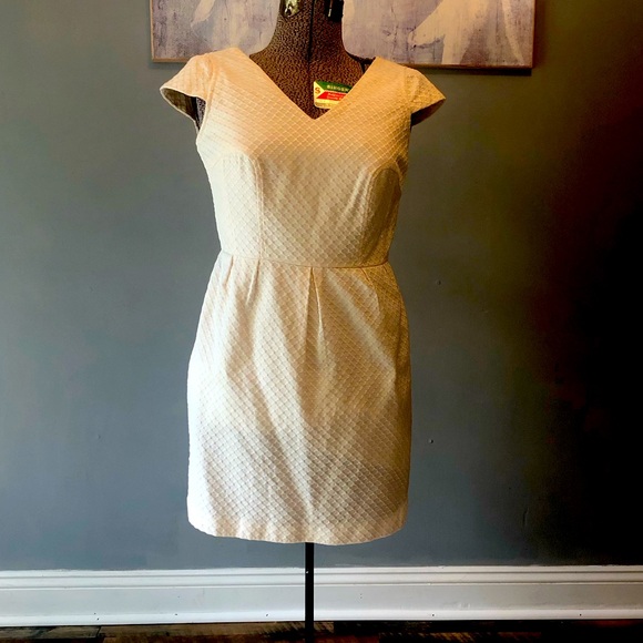 Worthington cream dress size 10 - Picture 1 of 3